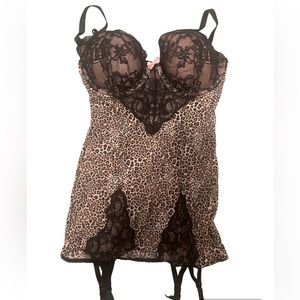 Victoria Secret Leopard Lace Lingerie